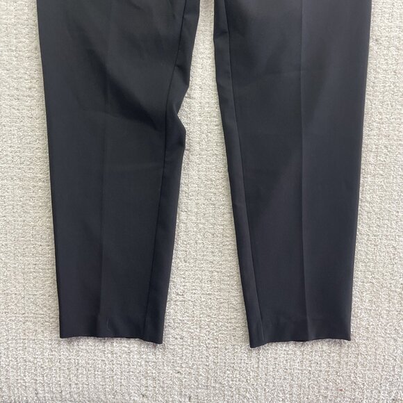 Zac and Rachel Pants Womens Size 6 Straight Flat Front Dress Black Business - Picture 3 of 8